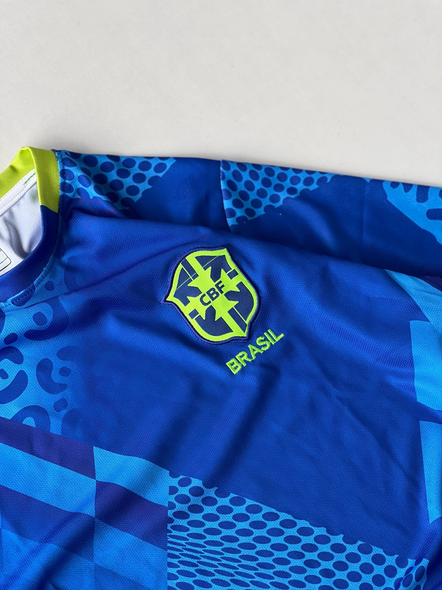 BRAZIL NEYMAR AWAY BLUE NEW (embroidery)