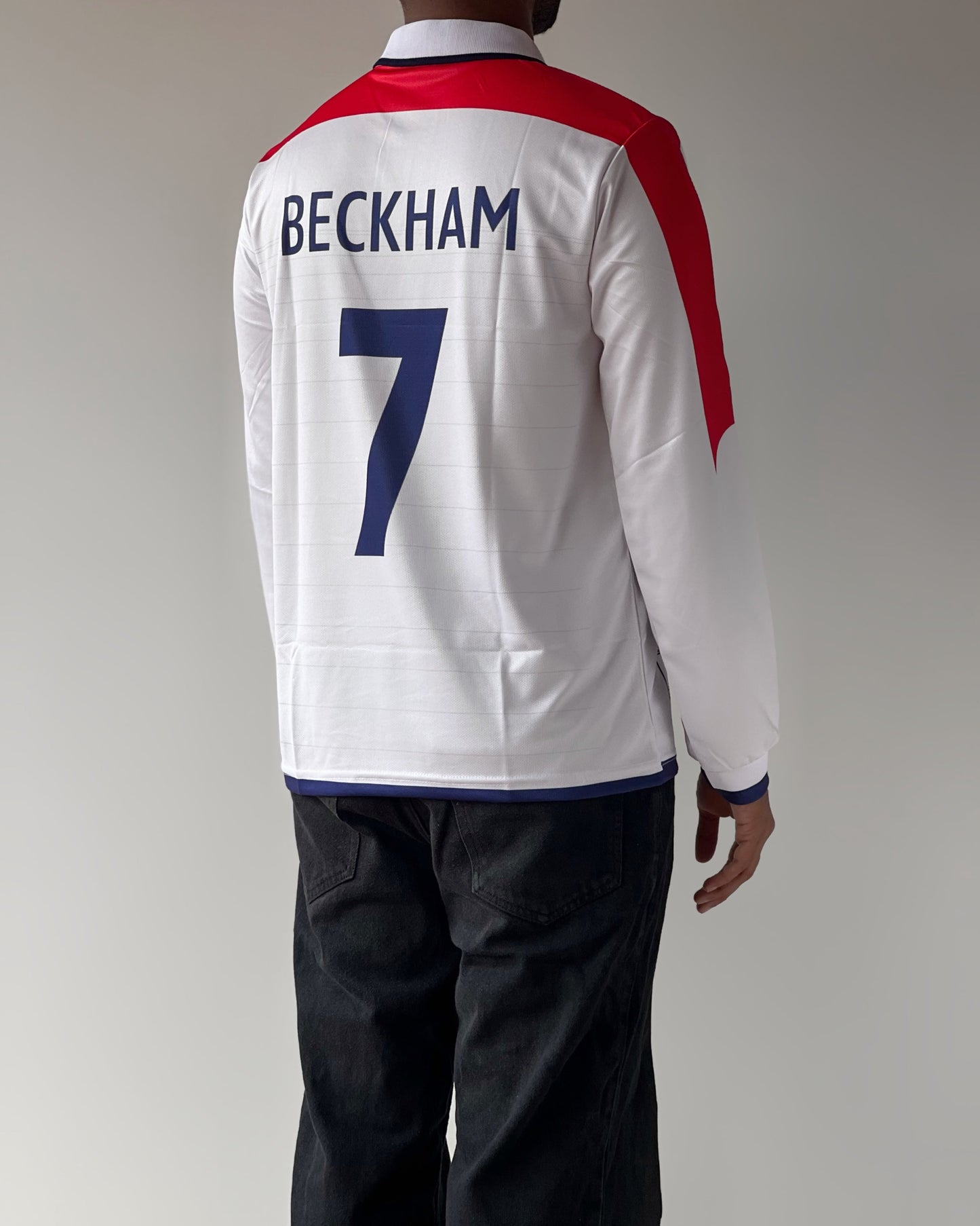 BECKHAM ENGLAND HOME RETRO ( full sleeve)