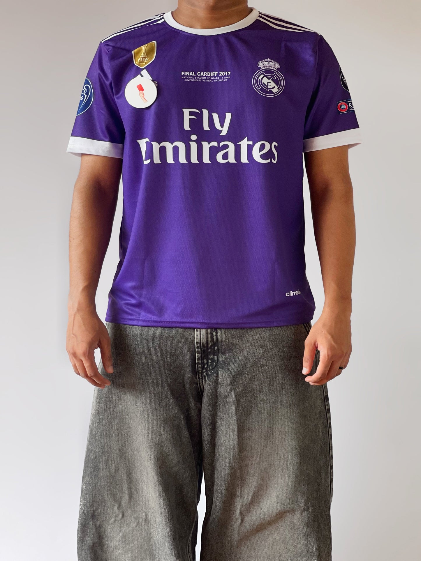 REAL MADRID RONALDO 2017 FINAL (embroidery)