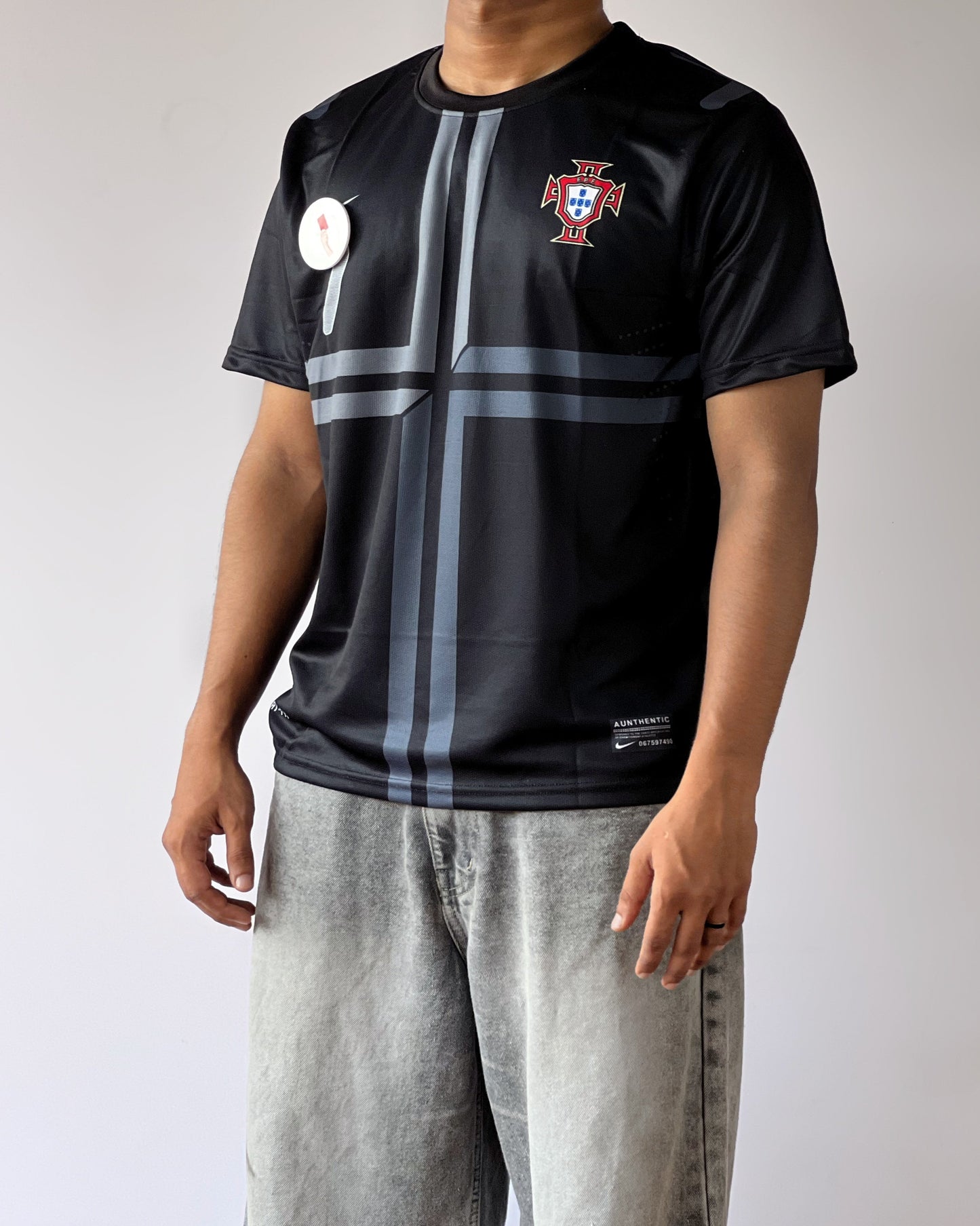 CRISTIANO PORTUGAL AWAY BLACK KIT