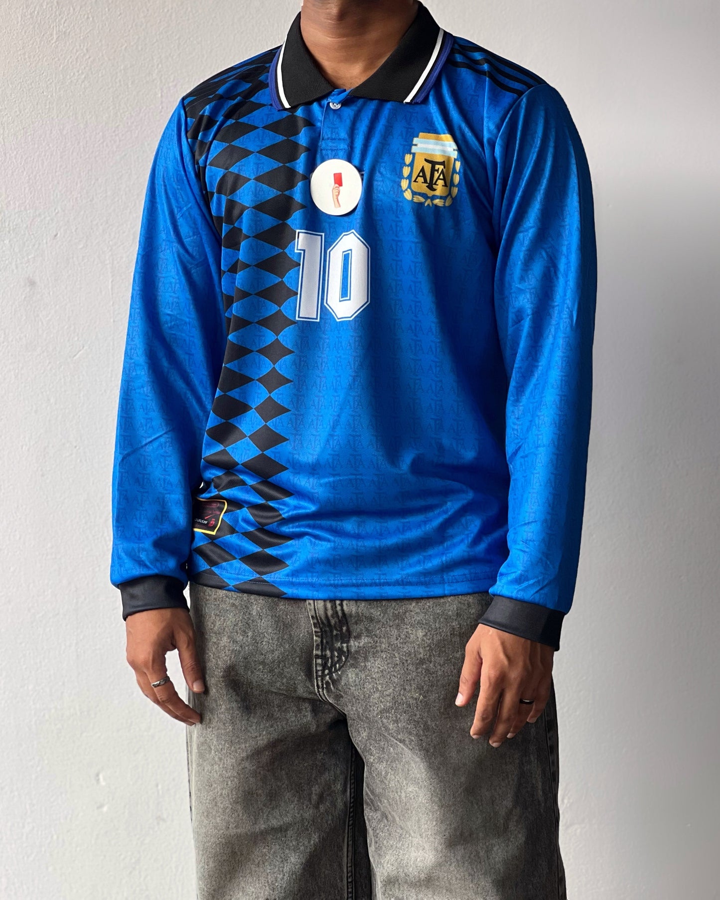 ARGENTINA MARADONA RETRO BLUE (Full sleeve)