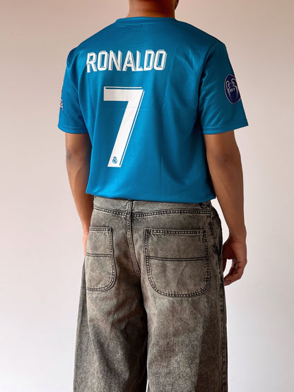 Real Madrid 2017 Away kit- Ronaldo #7 (embroidery)