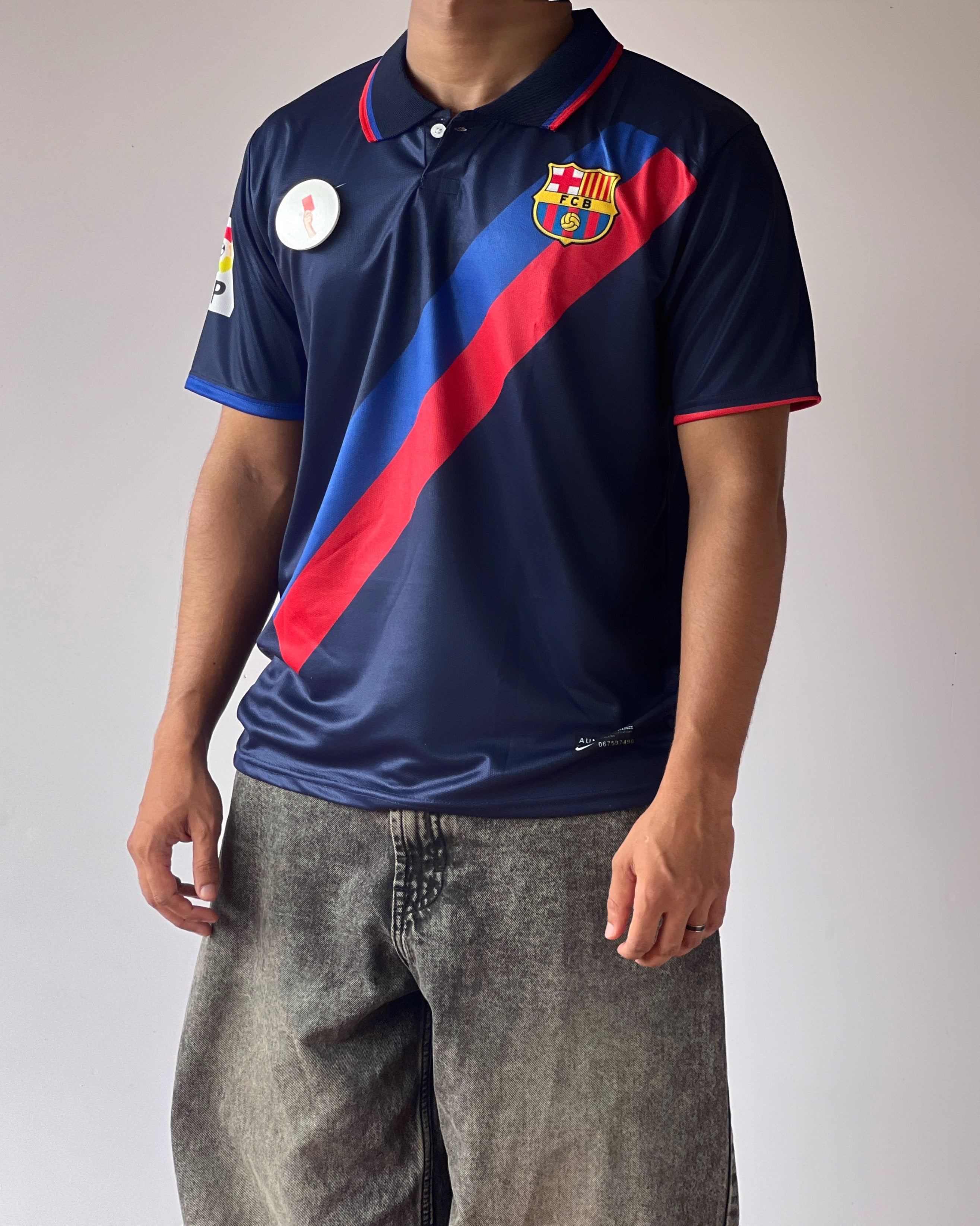 Retro Barca Ronaldinho Fan