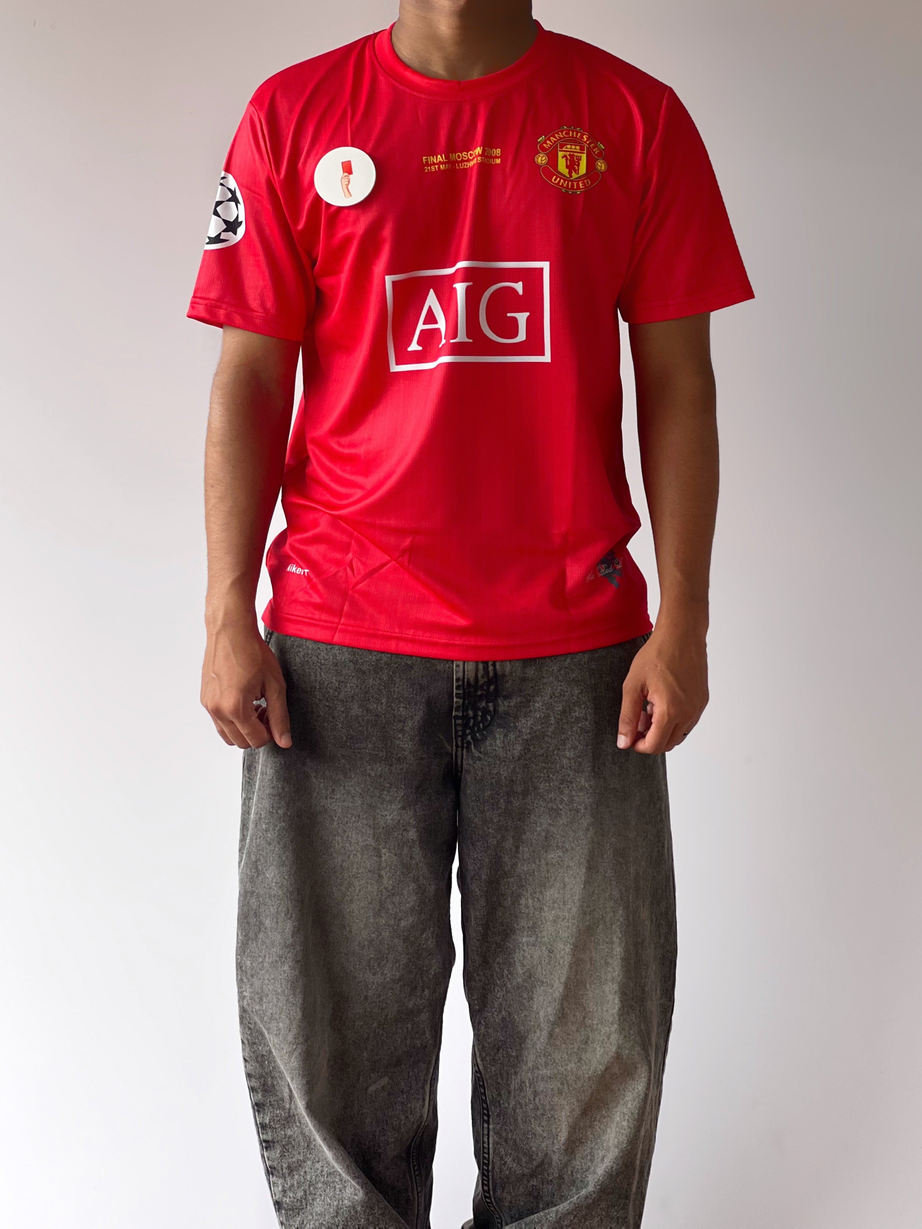 MANCHESTER CR7 2008 UCL FINAL KIT
