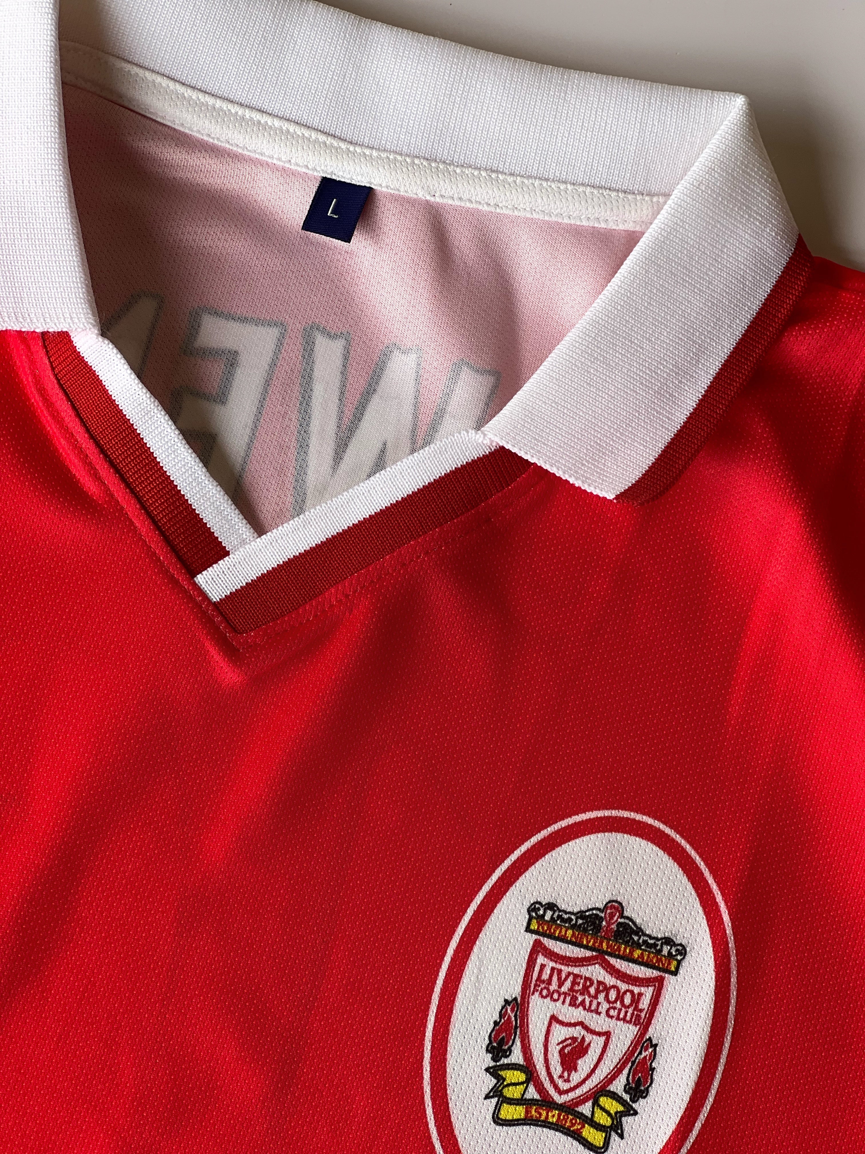 LIVERPOOL OWEN #10 CARLSBERG COLLAR (Oversized)