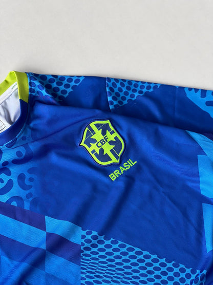 BRAZIL NEYMAR AWAY BLUE NEW (embroidery)