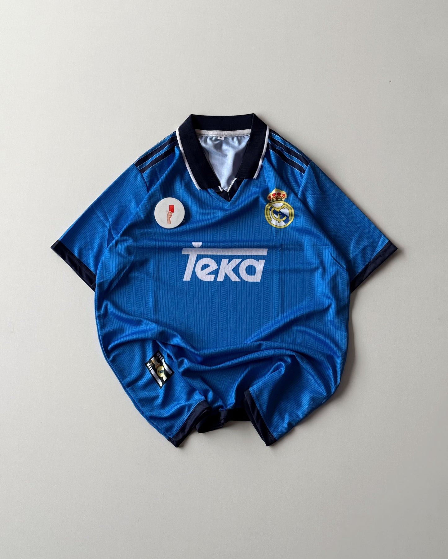 REAL MADRID RAUL RETRO BLUE KIT