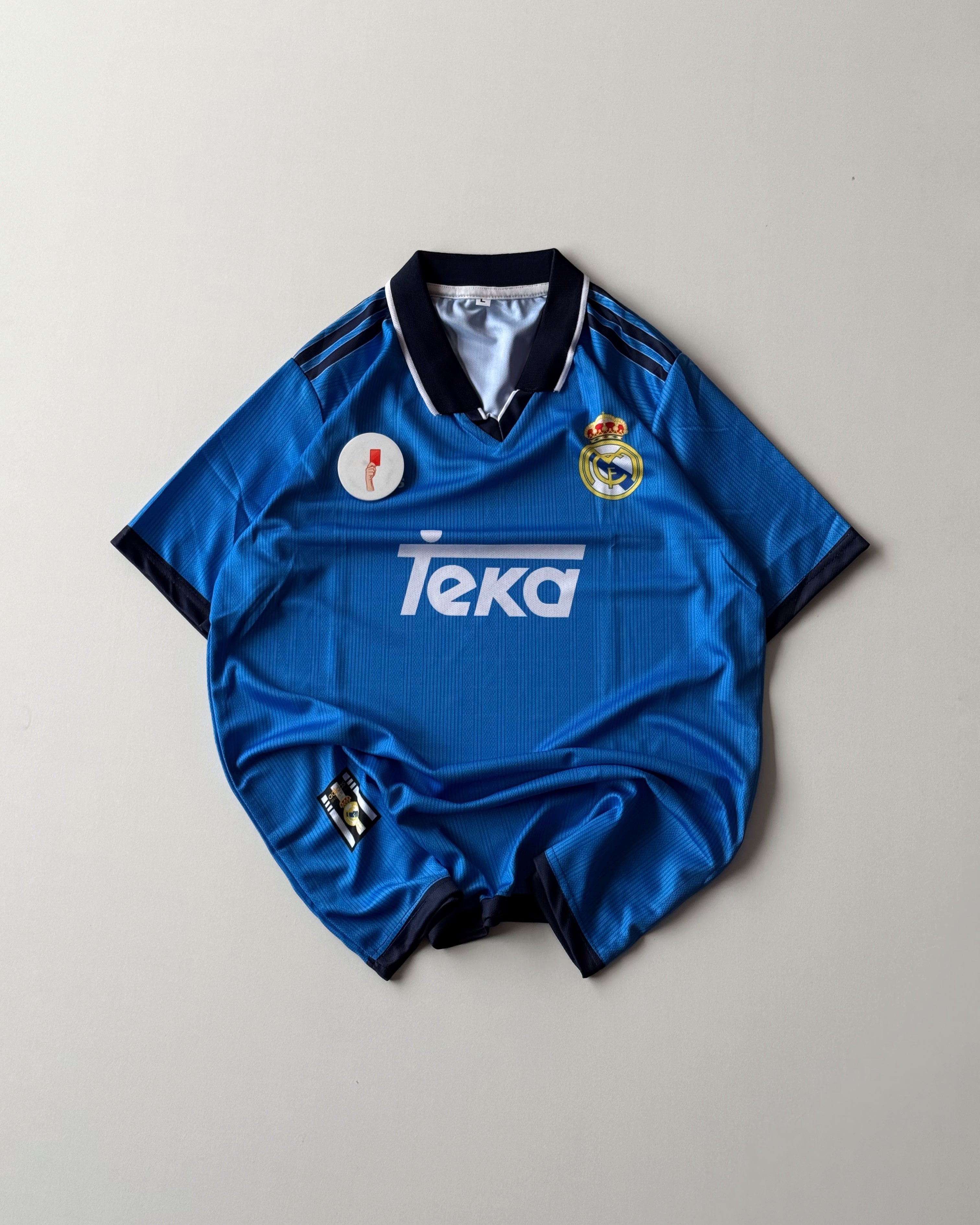 REAL MADRID RAUL RETRO BLUE KIT