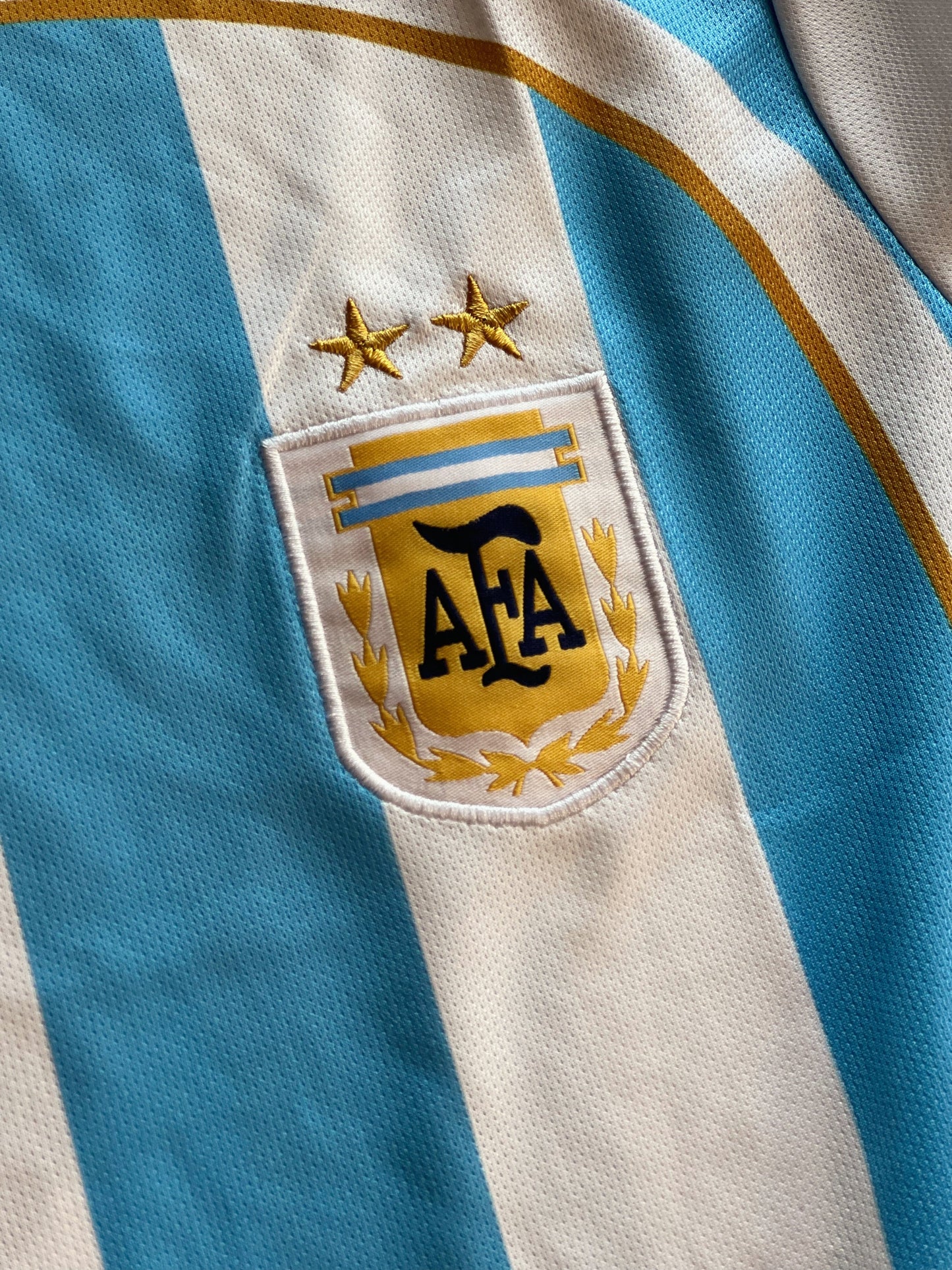 Messi Argentina Home Retro #19 (Embroidery)