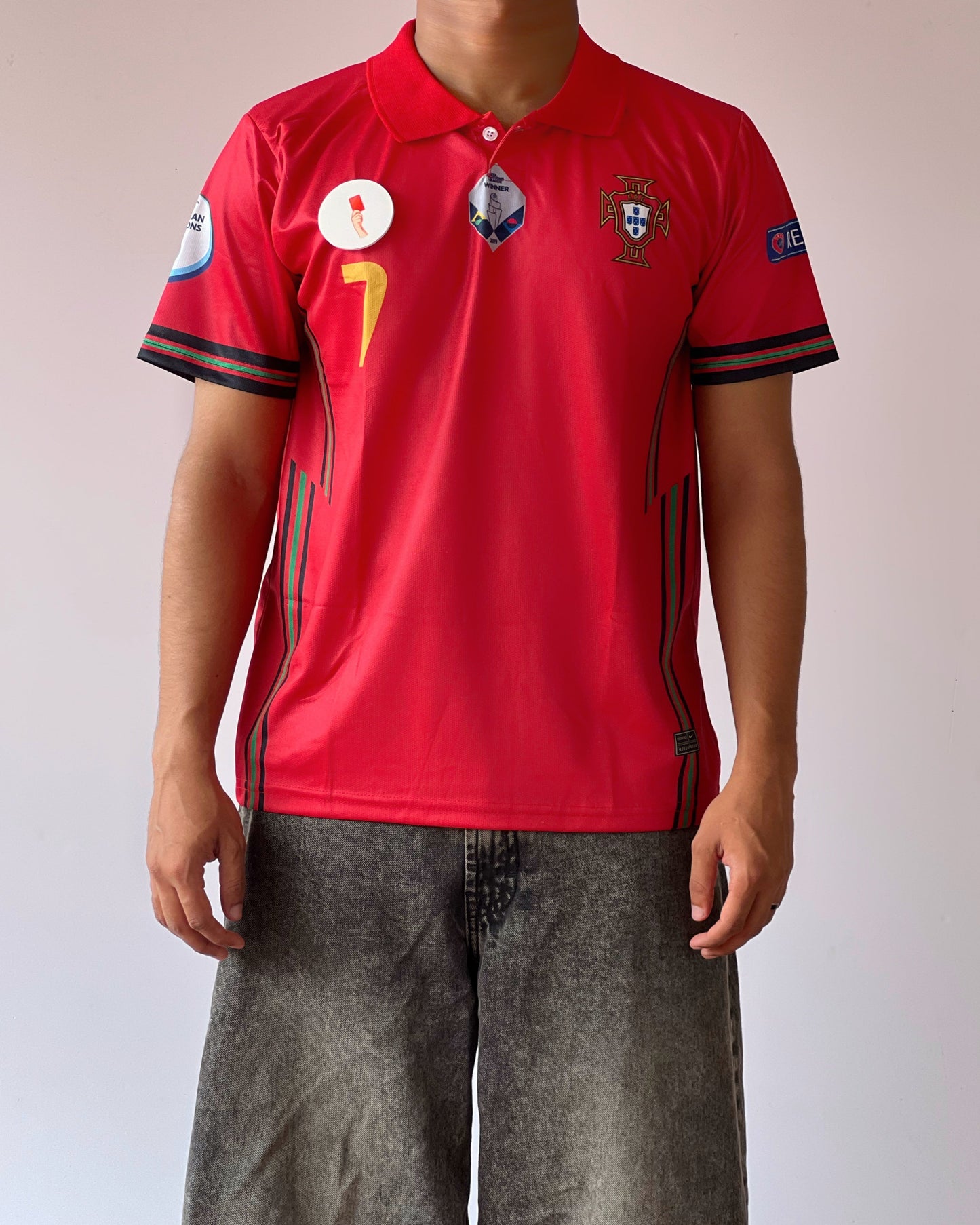 Portugal Euro 2016 Home Jersey