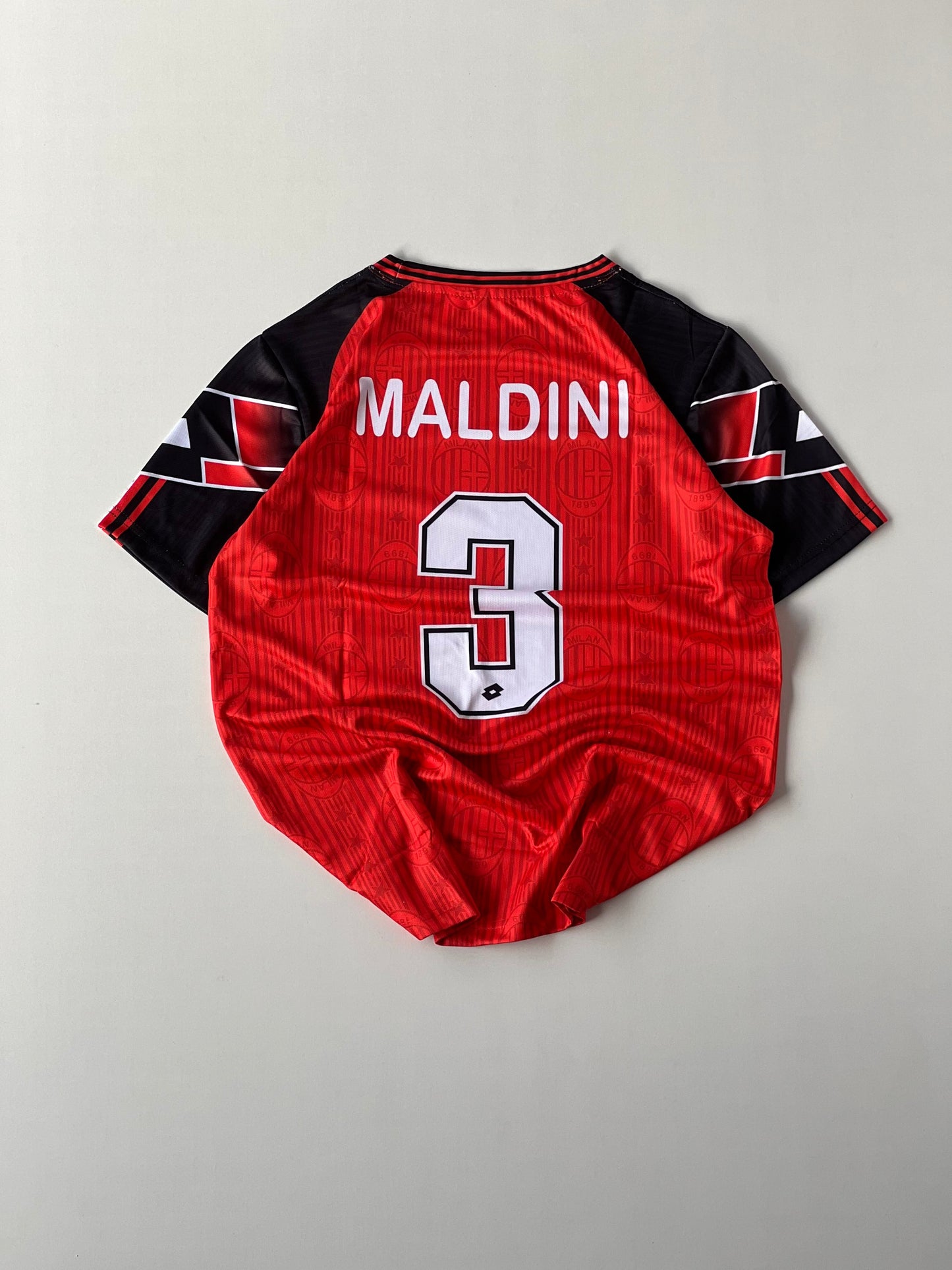 AC MILAN MALDINI RED OPEL RETRO (oversized)