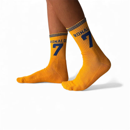 SOCKS PLAYER EDITION CR7 ALNASSR ORANGE