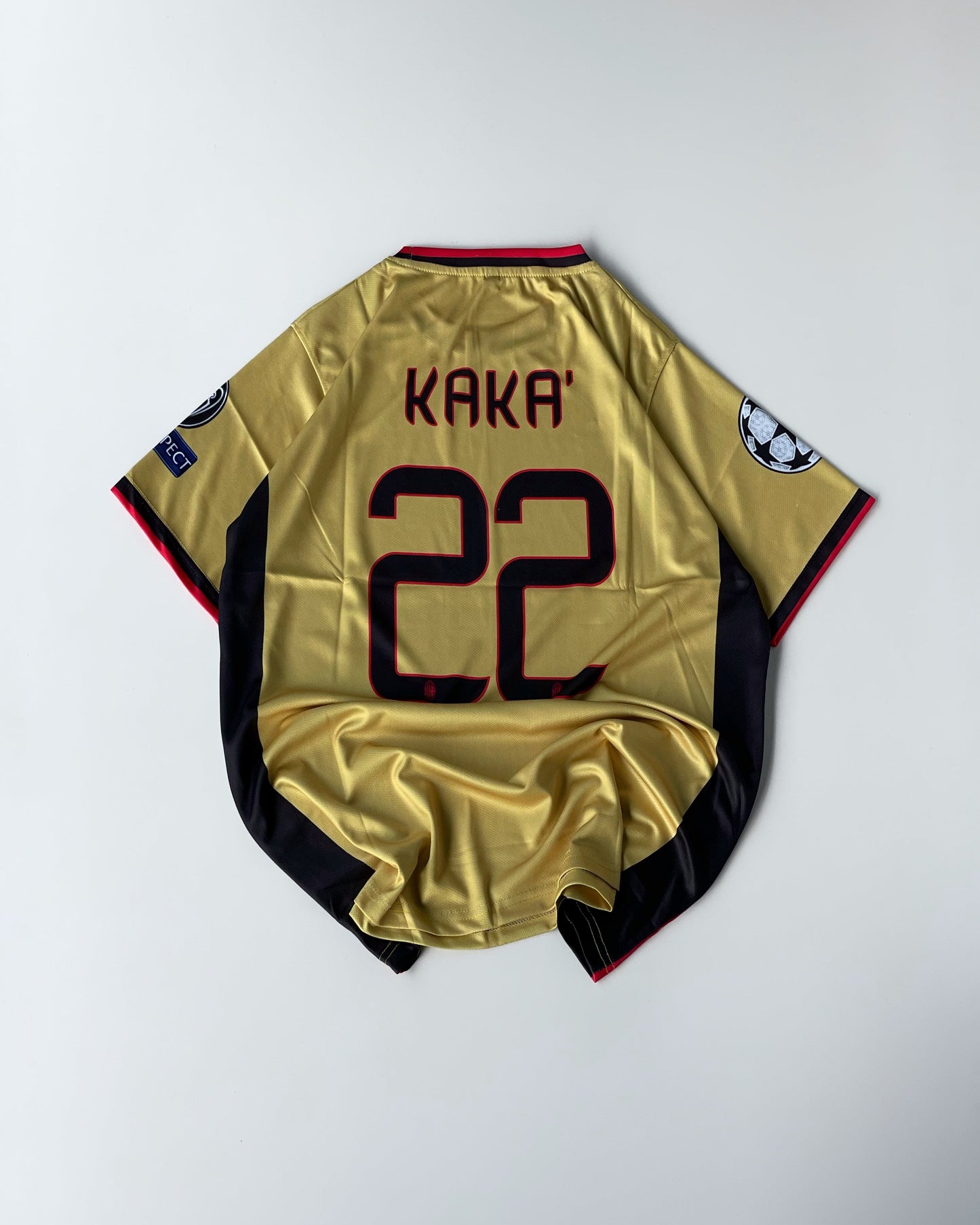 KAKA AC MILAN YELLOW RETRO KIT
