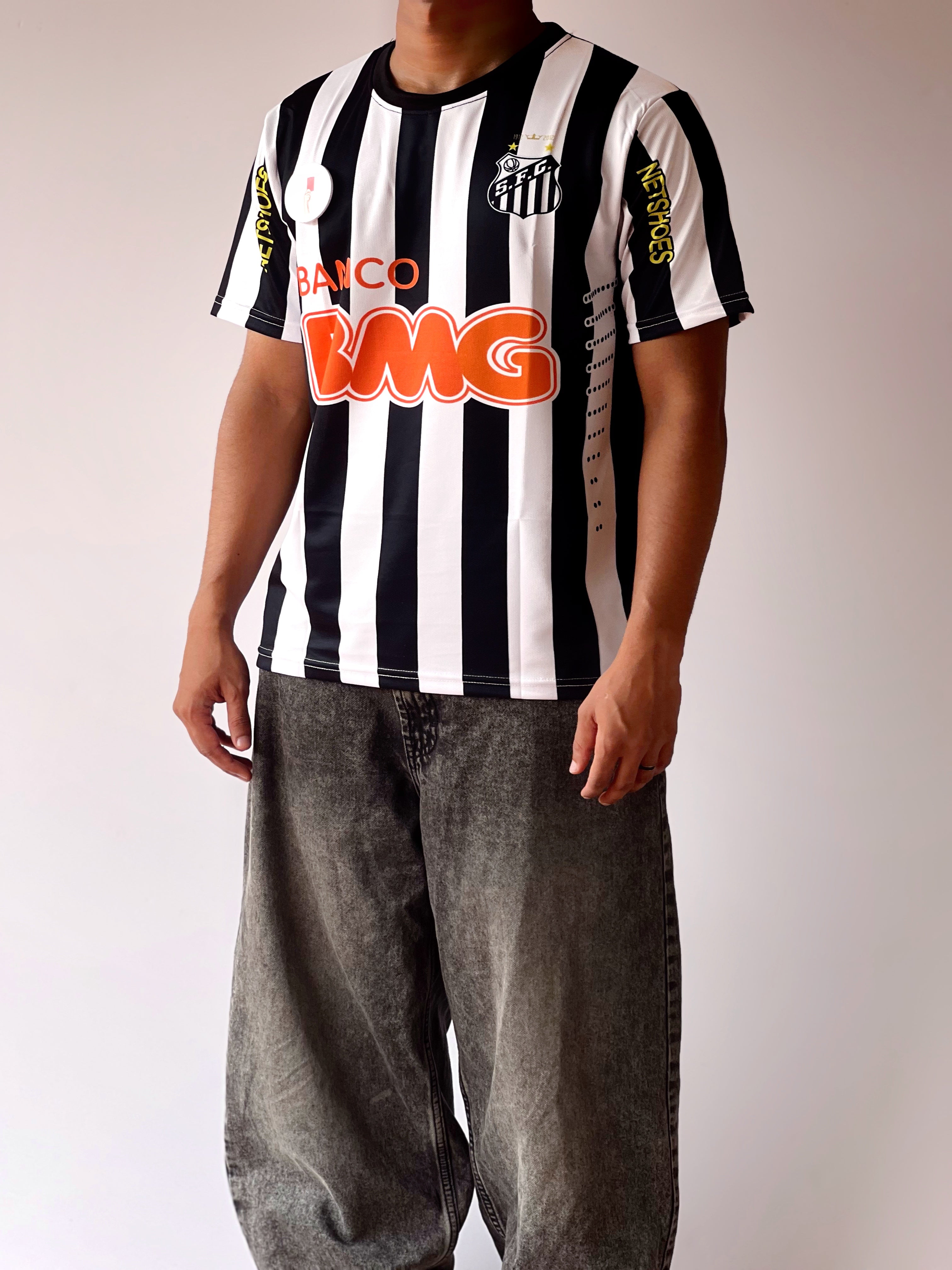 SANTOS BMG NEYMAR RETRO HOME KIT