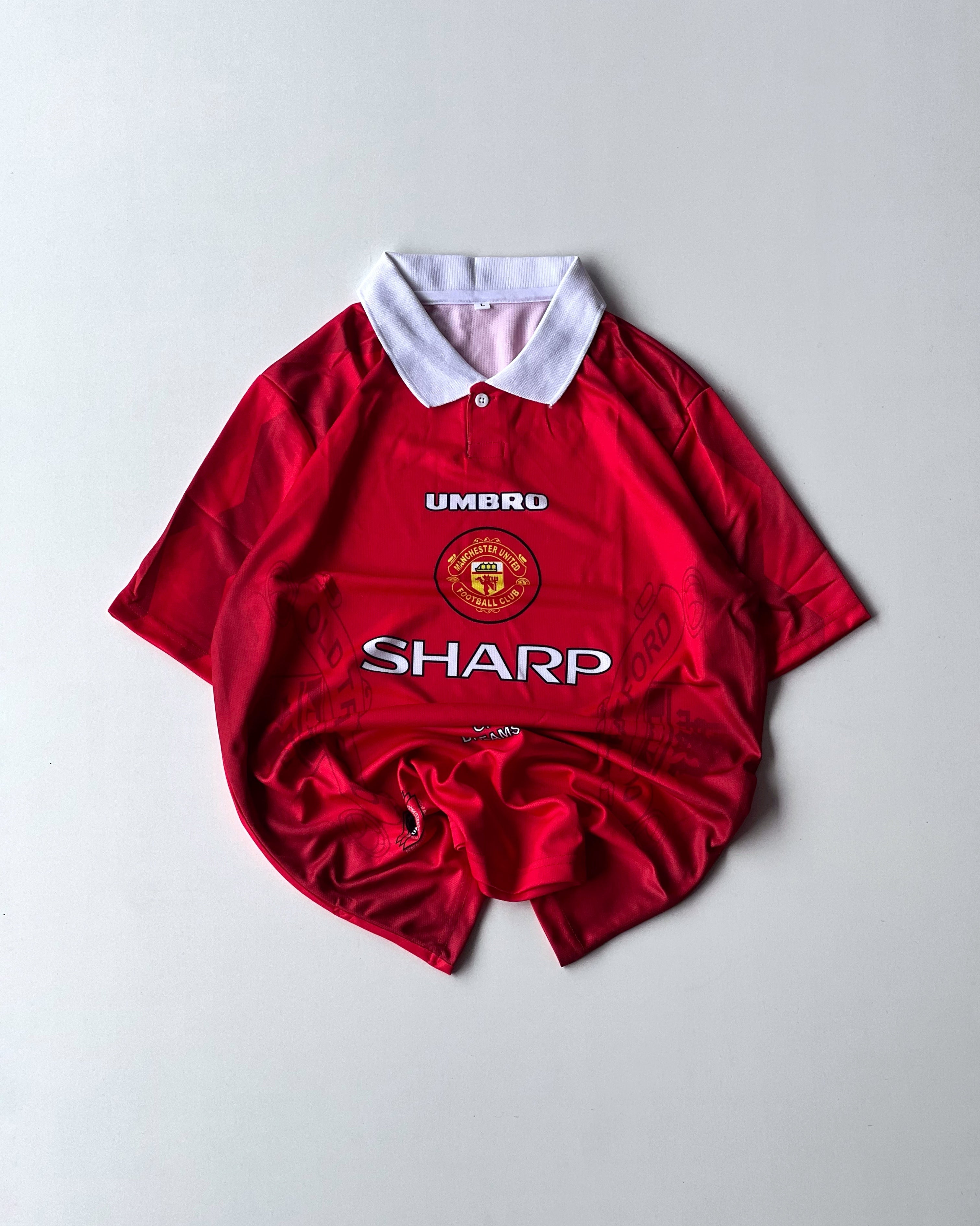 MANCHESTER UNITED BECKHAM RED #10 RETRO