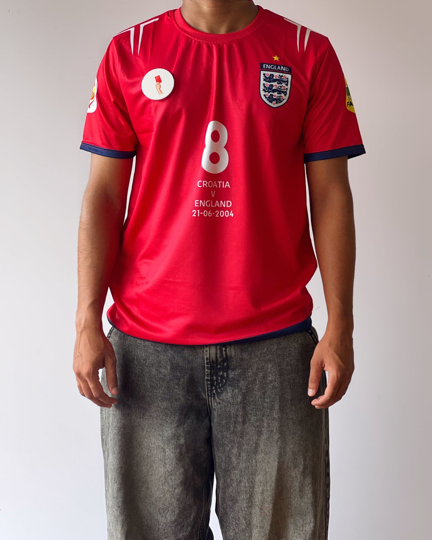 England 2004 Red Away