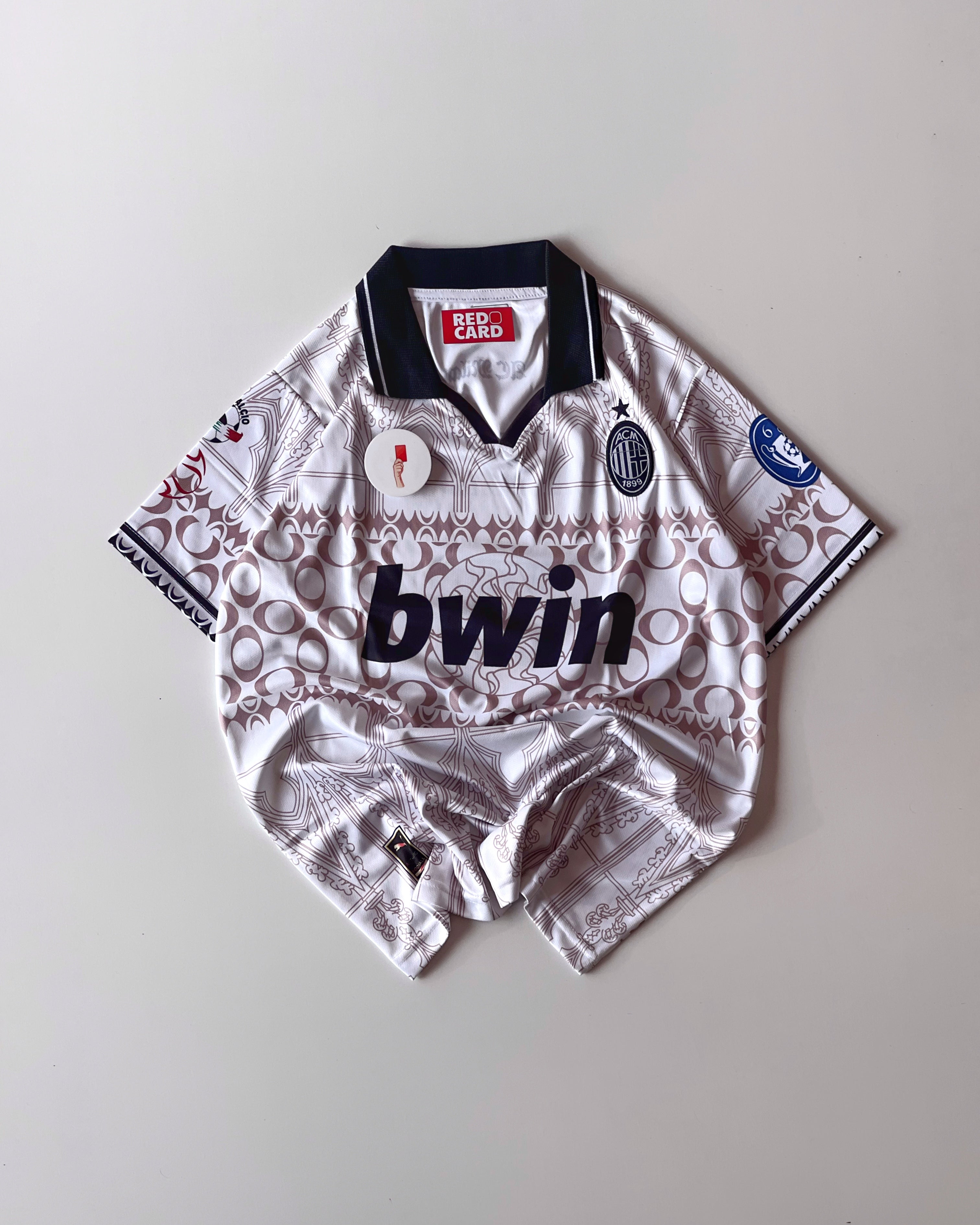 MALDINI AC MILAN RETRO WHITE (embroidery)