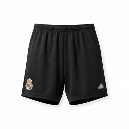 SHORTS REAL MADRID BLACK (embroidery)