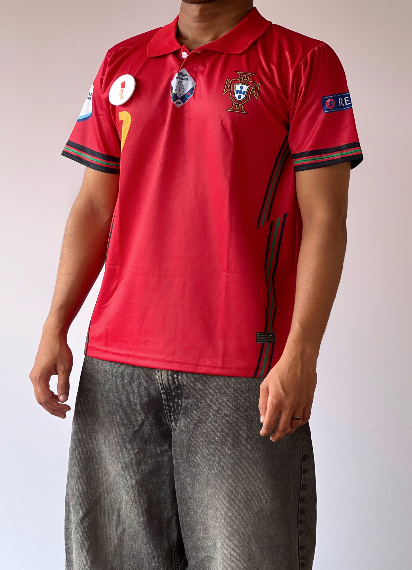 Portugal Euro 2016 Home Jersey