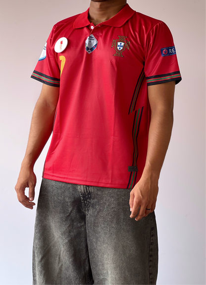 Portugal Euro 2016 Home Jersey