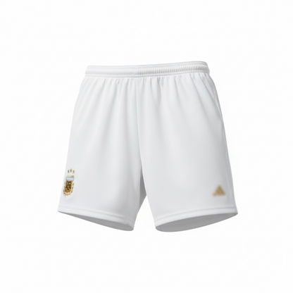 SHORTS ARGENTINA WHITE (embroidery)