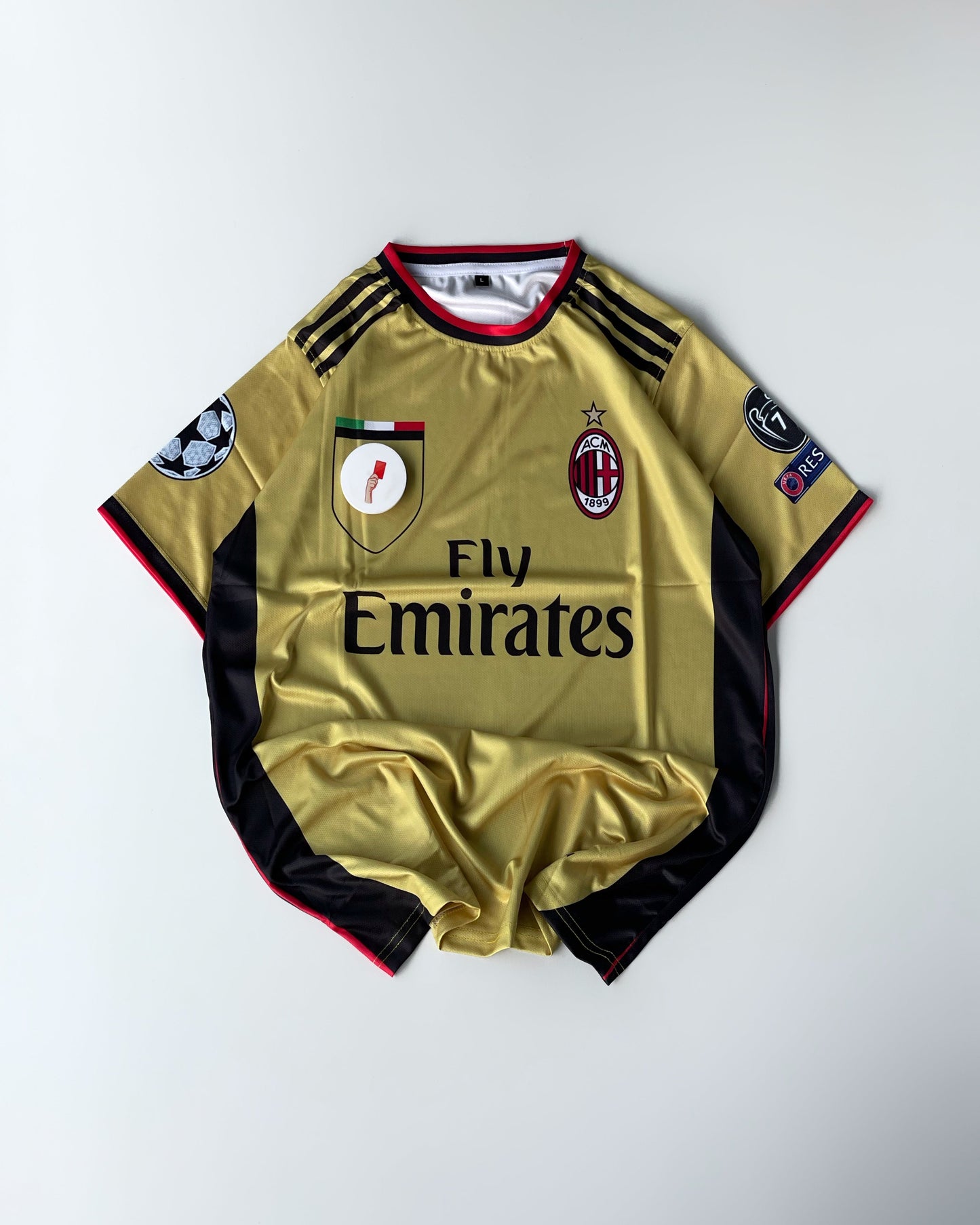 KAKA AC MILAN YELLOW RETRO KIT