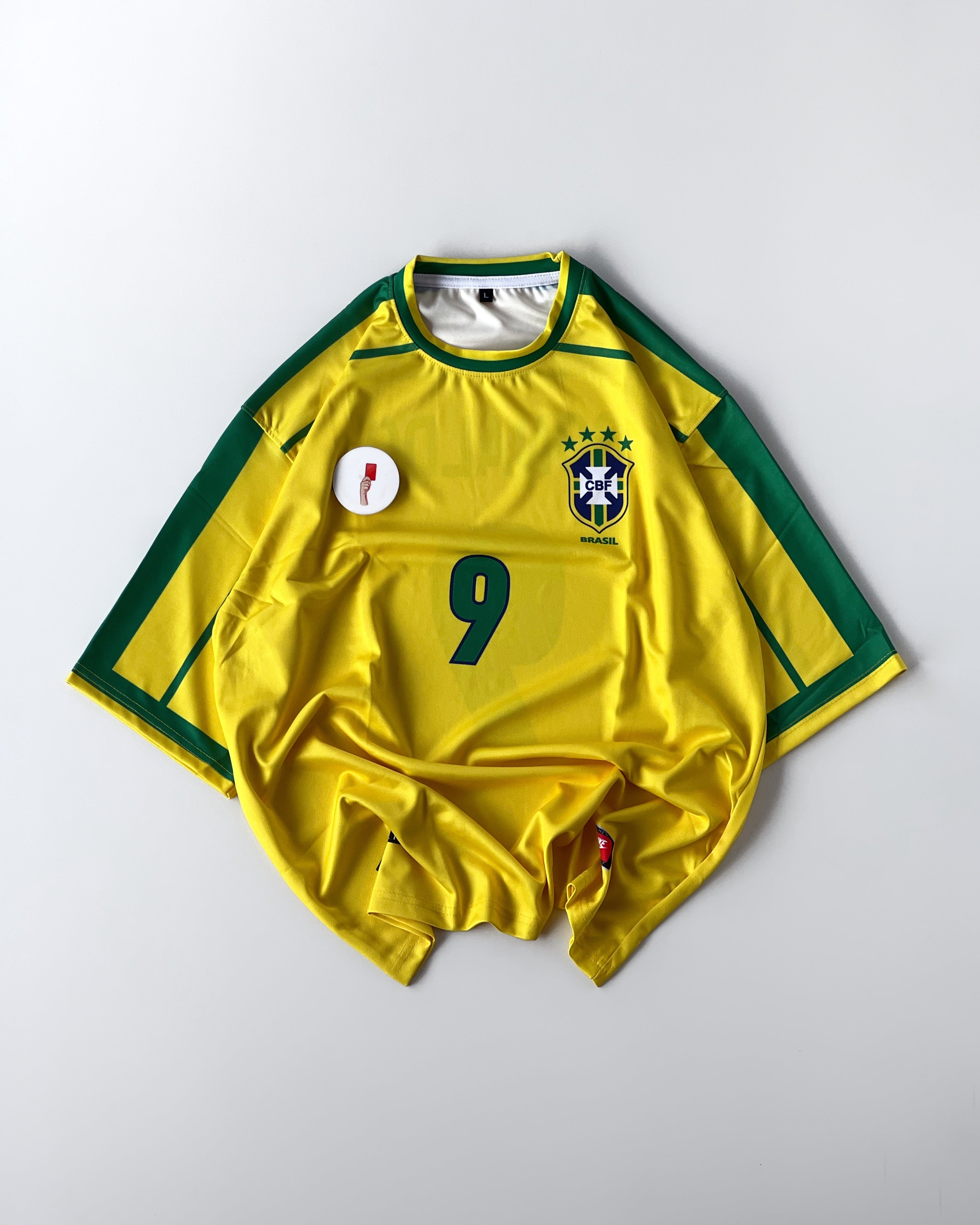 BRAZIL RONALDO R9 YELLOW (oversized)
