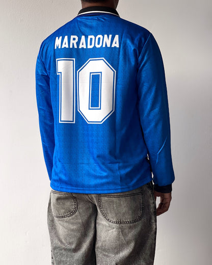 ARGENTINA MARADONA RETRO BLUE (Full sleeve)