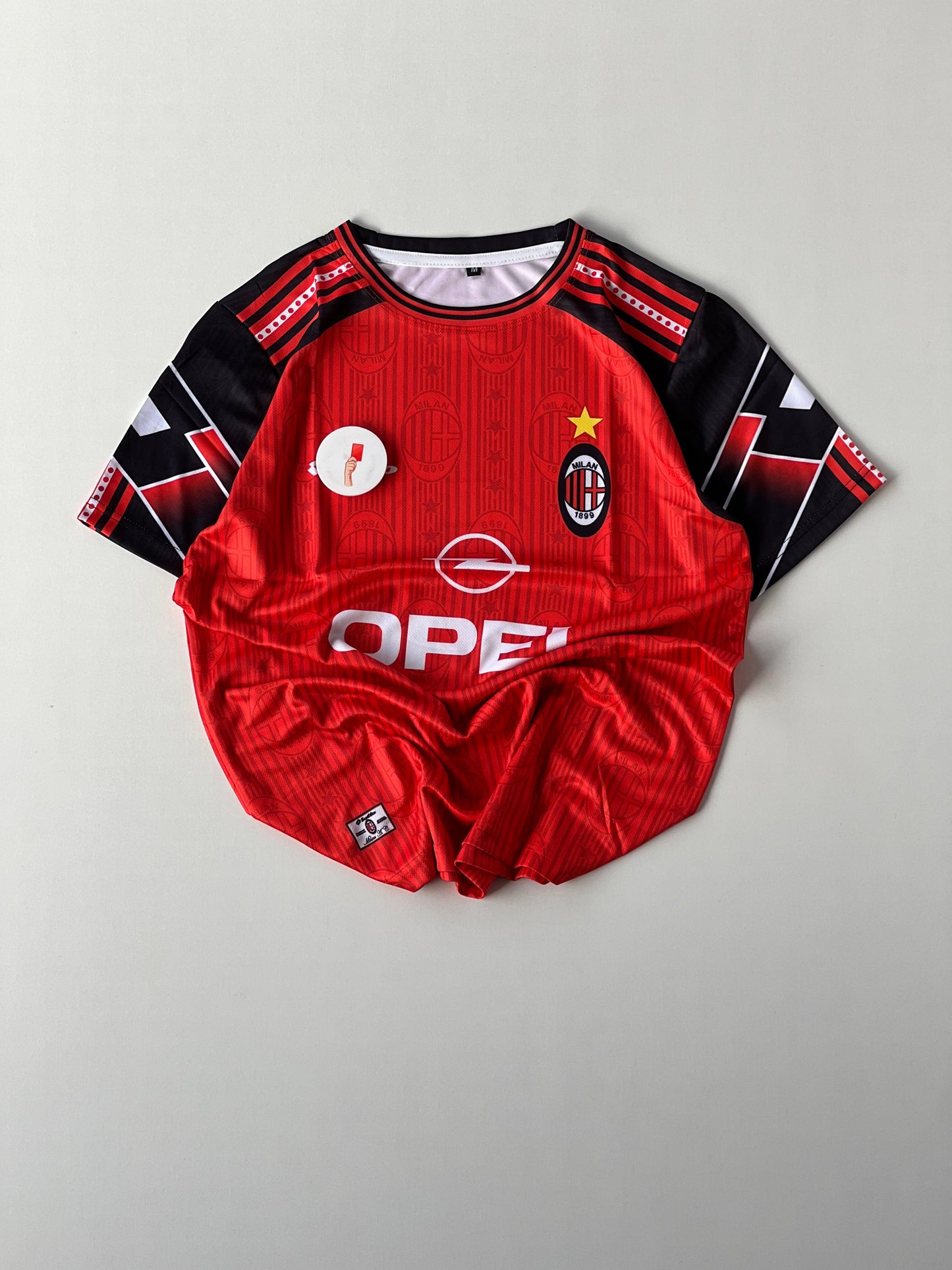 AC MILAN MALDINI RED OPEL RETRO (oversized)