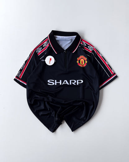 MANCHESTER UNITED BECKHAM RETRO BLACK ZIP