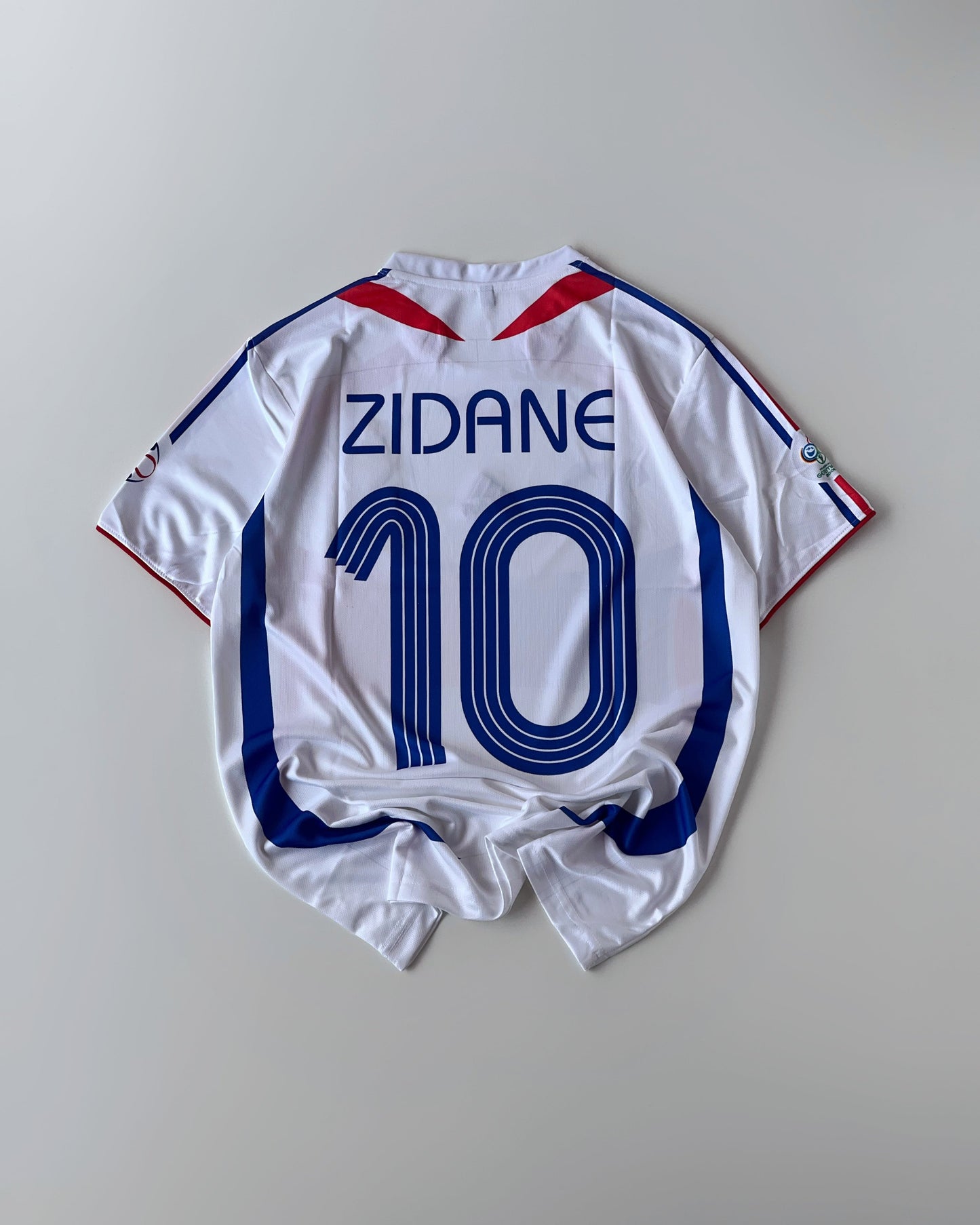 FRANCE ZIDANE RETRO HOME WHITE (Embroidery)