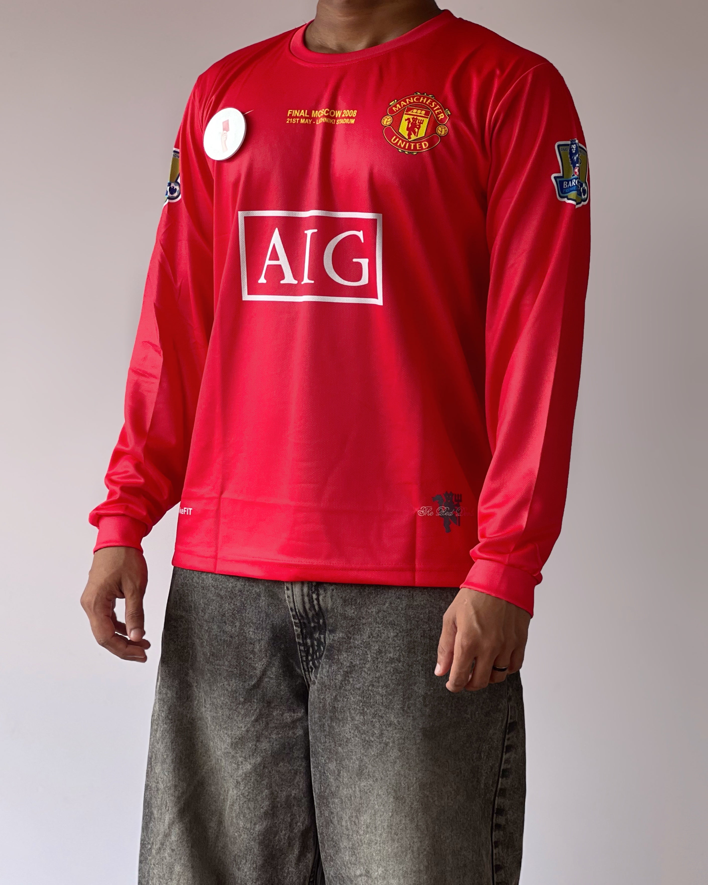 Manchester cr7 2008 ucl Final – Long Sleeve