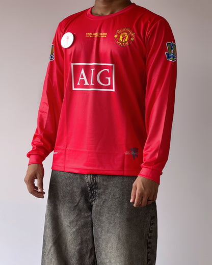 Manchester cr7 2008 ucl Final – Long Sleeve