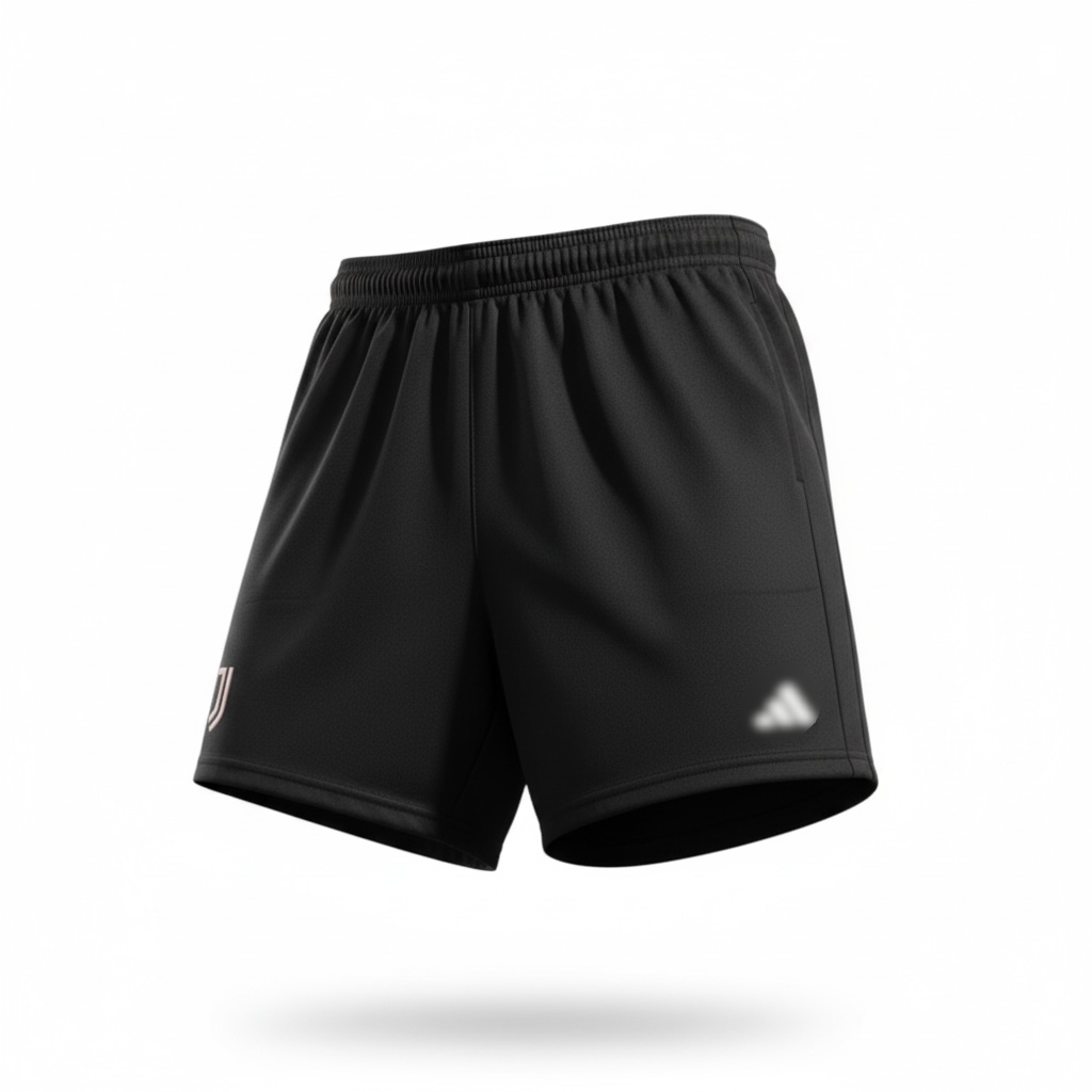 SHORTS JUVENTUS BLACK (embroidery)