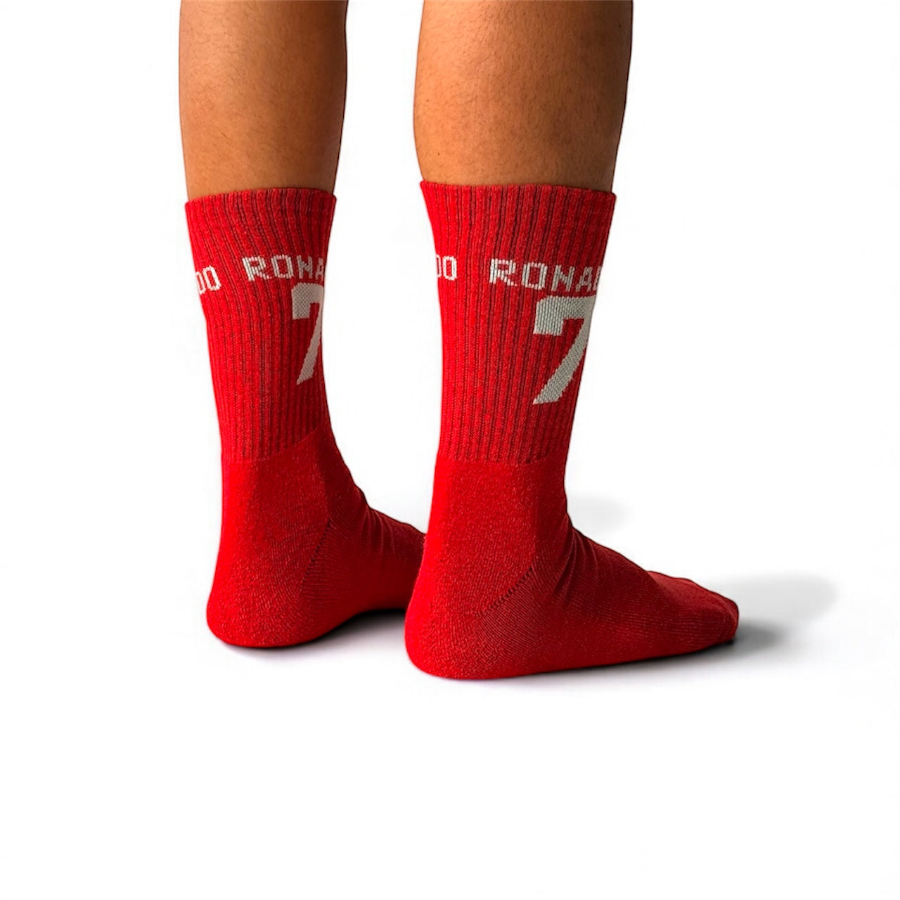 SOCKS PLAYER EDITION RONALDO RED