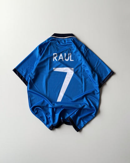 REAL MADRID RAUL RETRO BLUE KIT