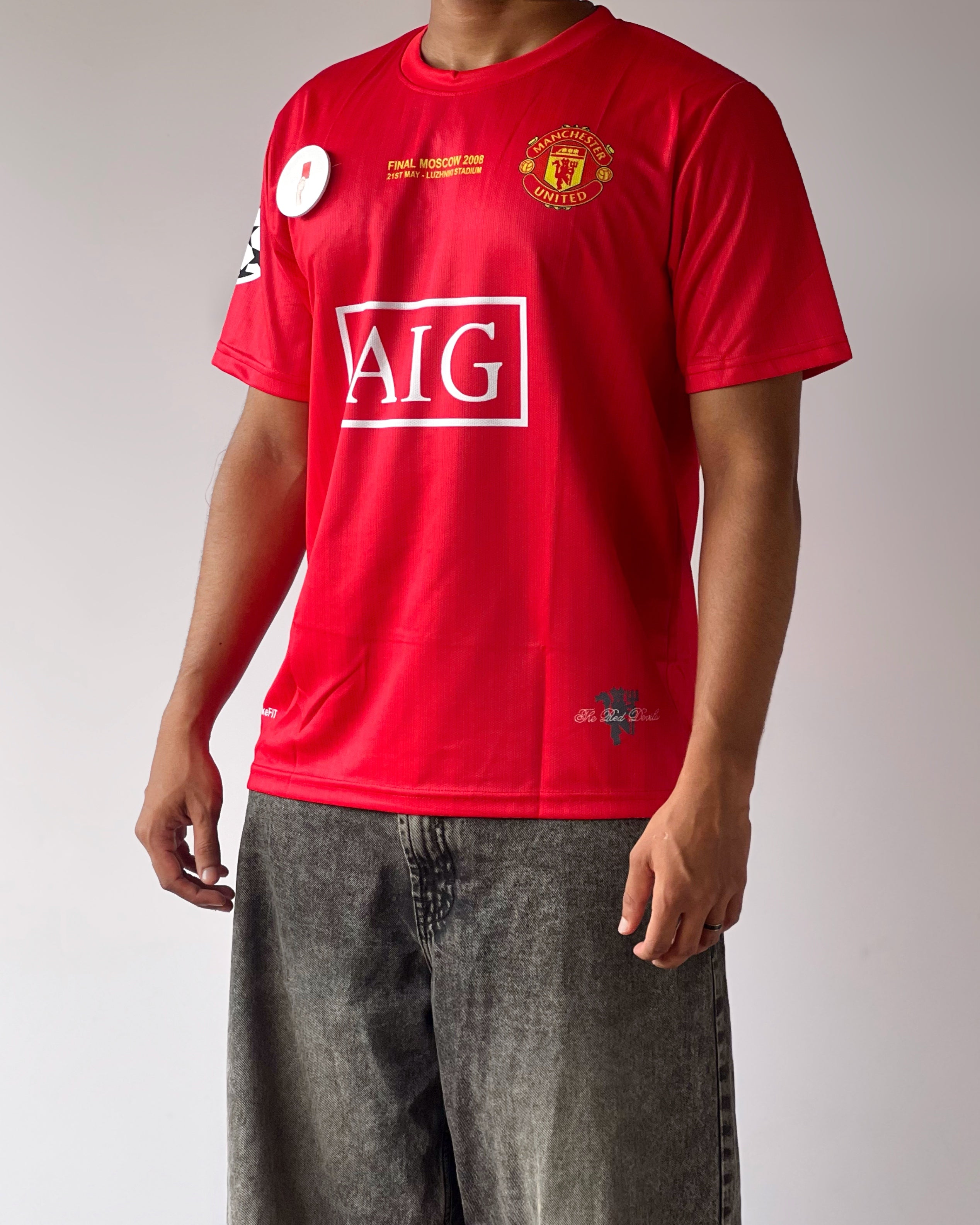 MANCHESTER CR7 2008 UCL FINAL KIT