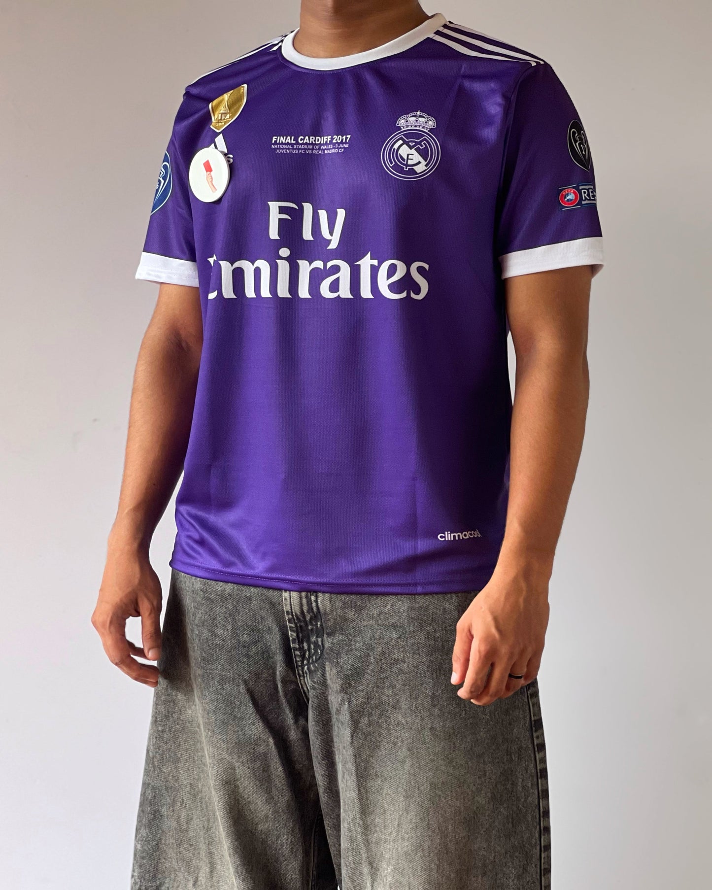 REAL MADRID RONALDO 2017 FINAL (embroidery)