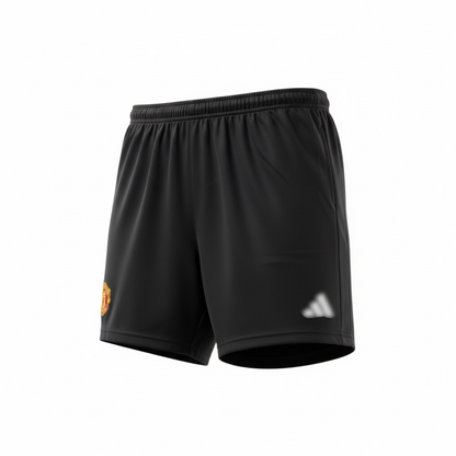 SHORTS MANCHESTER UNITED BLACK (embroidery)