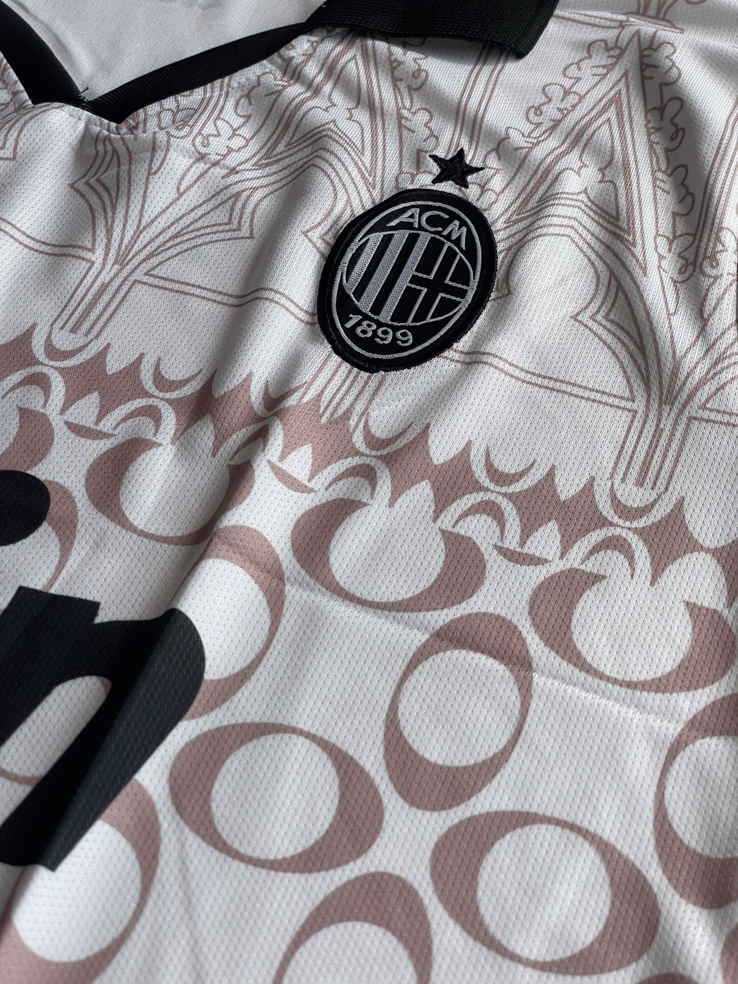 MALDINI AC MILAN RETRO WHITE (embroidery)