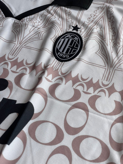 MALDINI AC MILAN RETRO WHITE (embroidery)