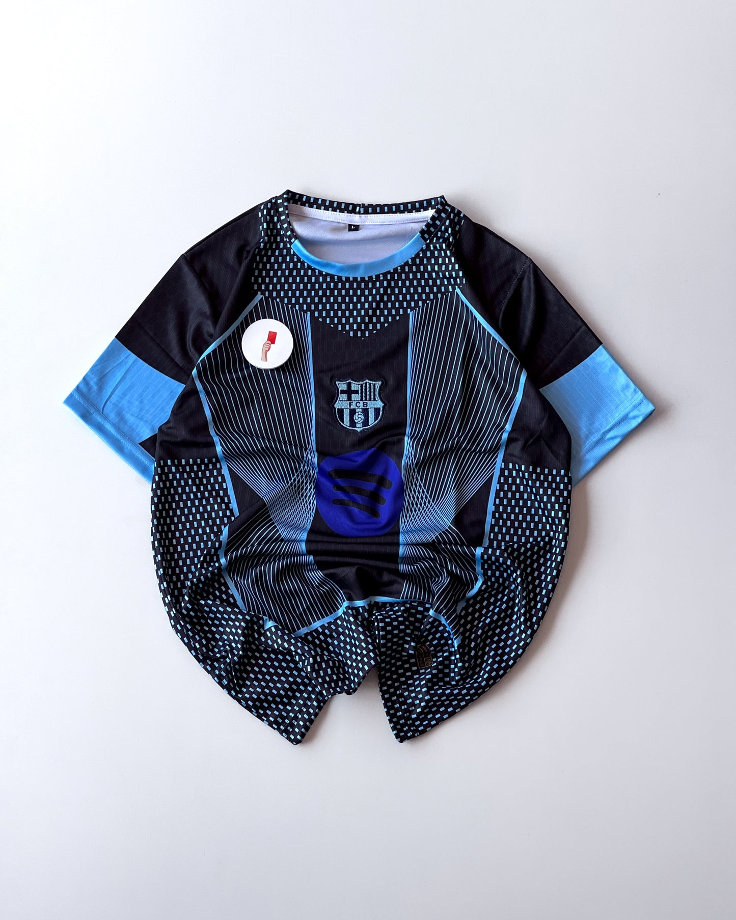 BARCELONA TRAINING KIT BLACK (Embroidery)