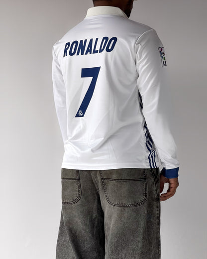 REAL MADRID RONALDO RETRO ( Full sleeve Embroidery)