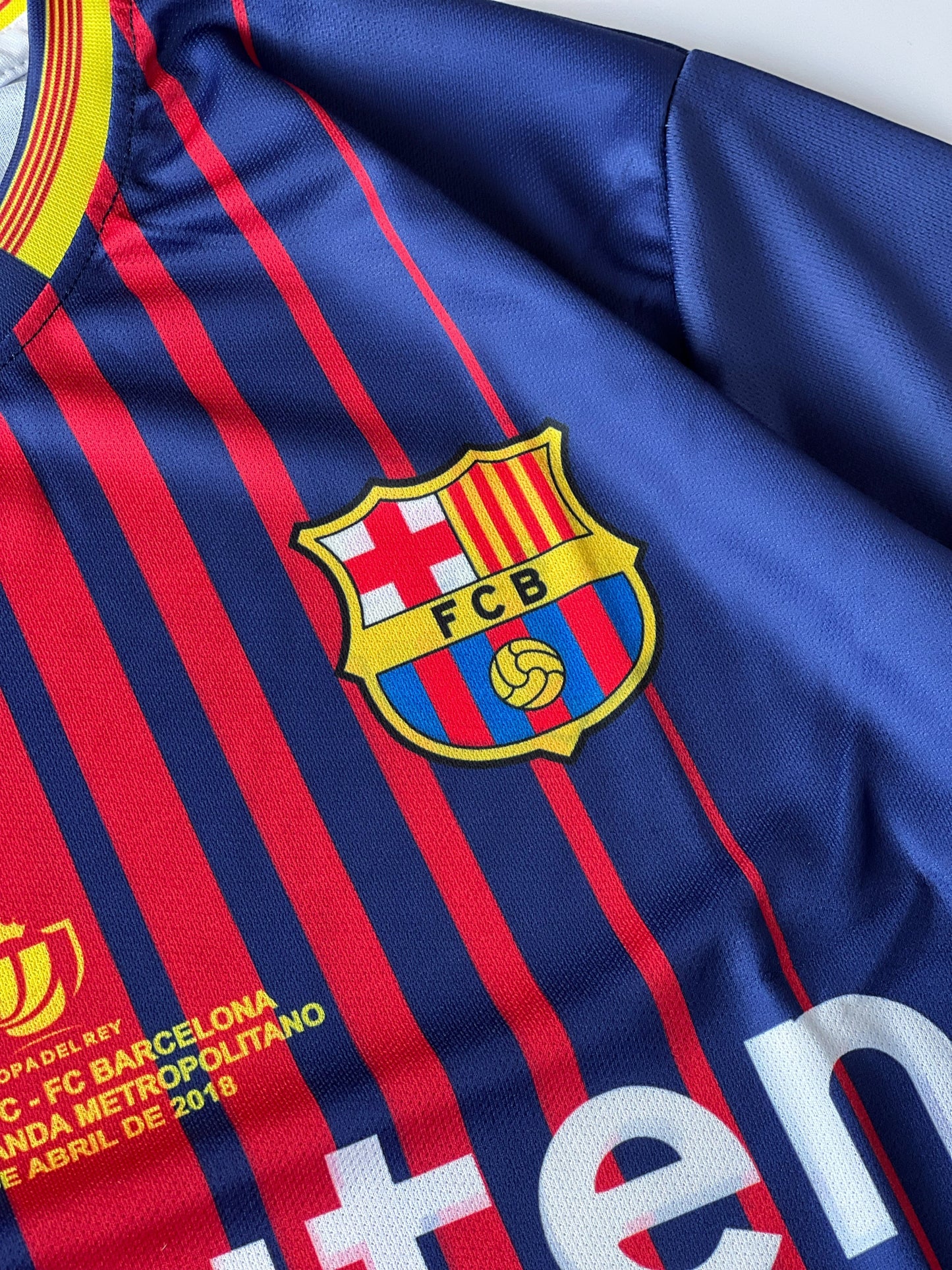 MESSI BARCELONA RAKUTEN RETRO #10