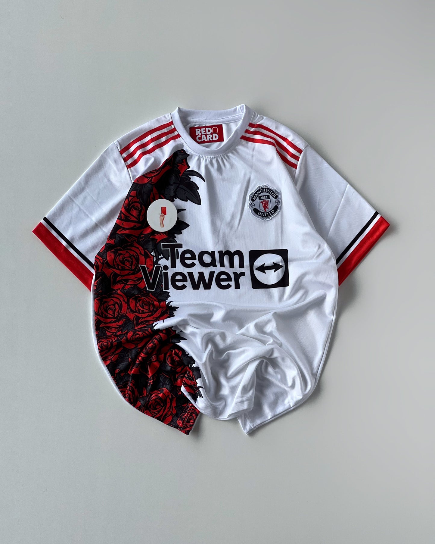 MANCHESTER UNITED AWAY FLORAL KIT (Embroidery)