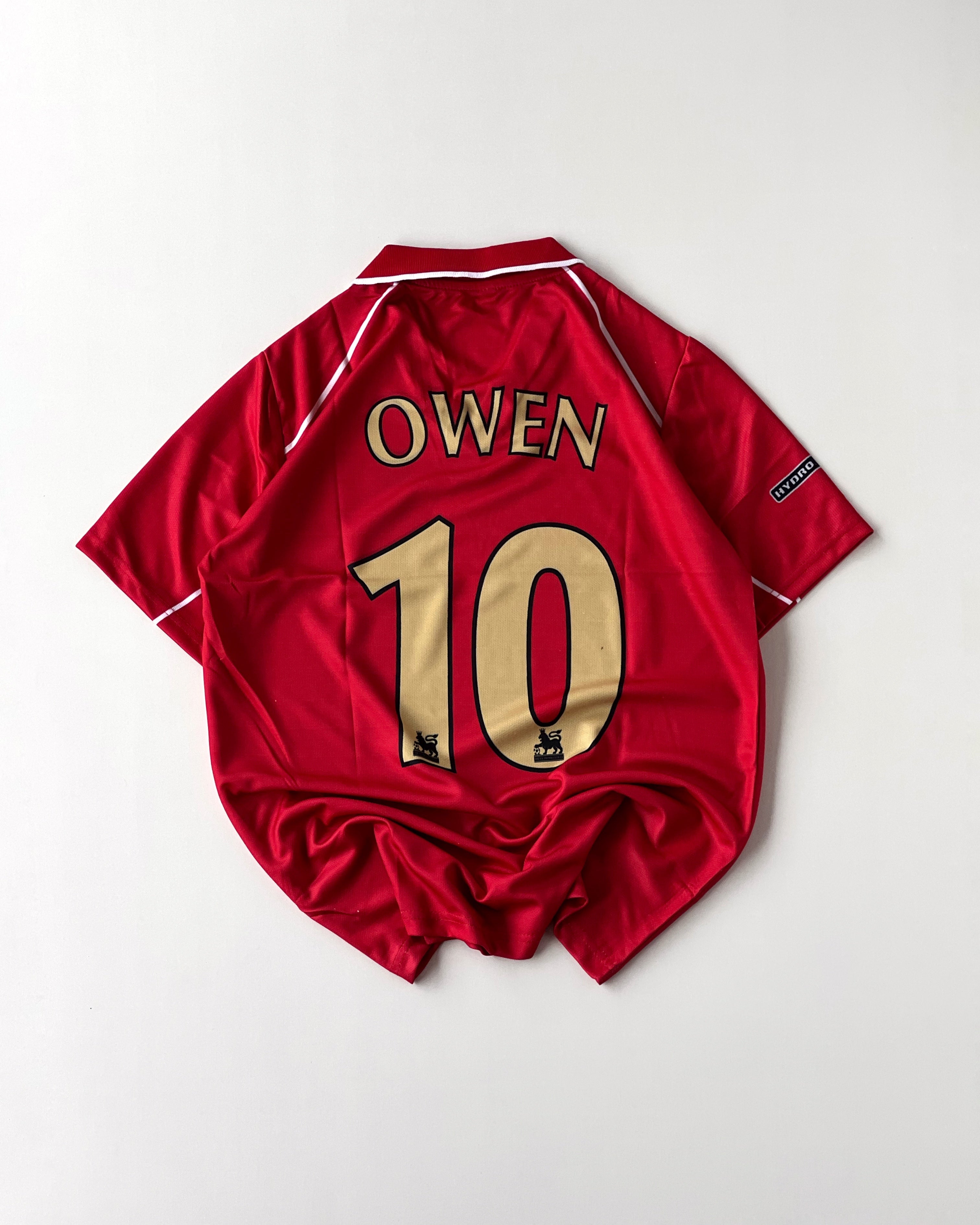 RETRO LIVERPOOL OWEN RED COLLAR