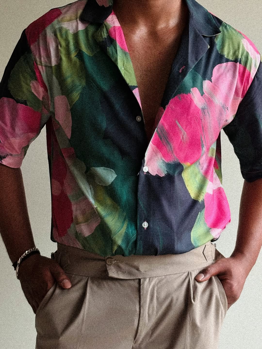 floral shirt